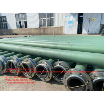 Custom steel wire wound UHMWPE composite pipe wholesale